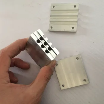 6mm Heat Pipe Pressing Block & Buckle Assembly