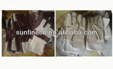 furniture leather glove, high quality with cheap price,stock only,till sold out