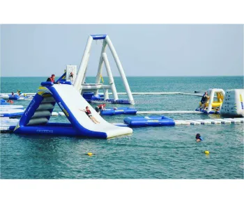 Outdoor Commercial Inflatable Water Park Accessories and Aqua Water Games