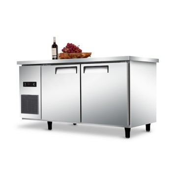 Ventilated Auto-Defrost SS304 Foaming Door Commercial Under Counter Freezer for Hotel Kitchens and Sushi Restaurants
