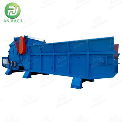 Integrated Wood Breaker Shredder Drum Wood Chipper Machine