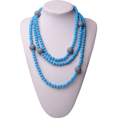 hot selling silicone baby teething necklace