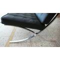 Chaise Barcelone moderne en cuir italien