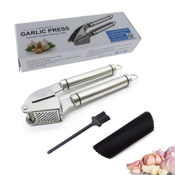 Rocker Garlic Press and Peeler Set - 3pcs Kitchen Tools
