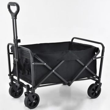 Beach Camping Wagon: Foldable Collapsible Picnic Cart for Outdoor and Garden Use