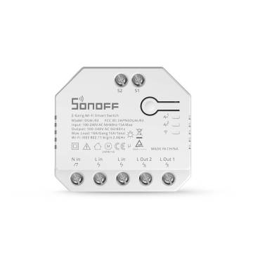 Smart DIY Blind Curtain Module - Sonoff DualR3 Dual Relay Module with Power Metering for Alexa and Google Home