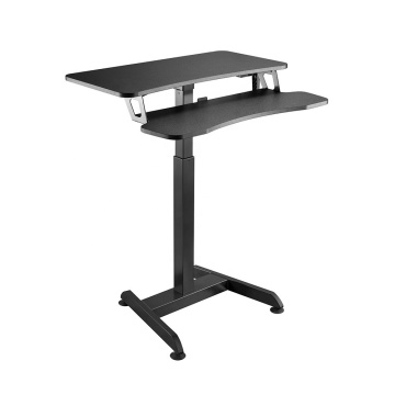 Adjustable Mobile Standing Desk with Wheels for Home Office