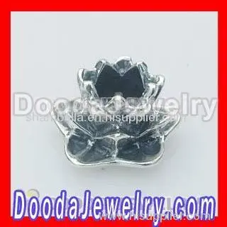 Wholesale Sterling Silver Chamilia Silver Lotus Charm Beads 