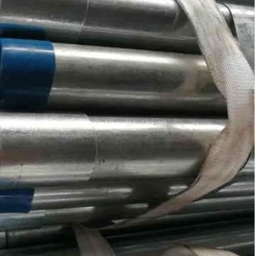 Galvanized Steel Pipes with Threaded Ends