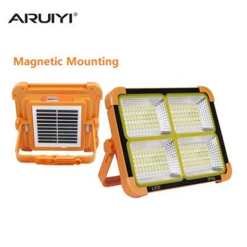 Super Bright Portable USB Rechargeable Solar LED Flood Light