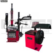 Semi-Automatic Tire Changer Wheel Balancer Combo