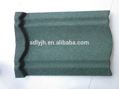 colorful stone coated metal clay roof tiles sunlight/fuda/jinhu