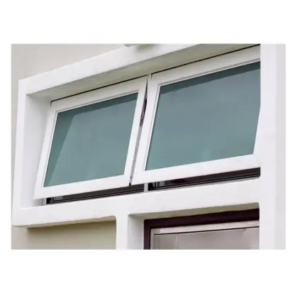 Electric Awning Window Opener Aluminum Frame Tempered