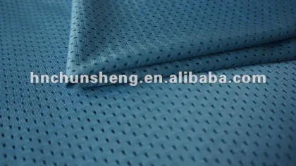 100% polyester Mesh fabric for sportswear lining, tent, home textiles