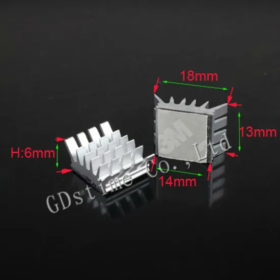 Aluminum Cooling Pad Heatsink IC Chipe