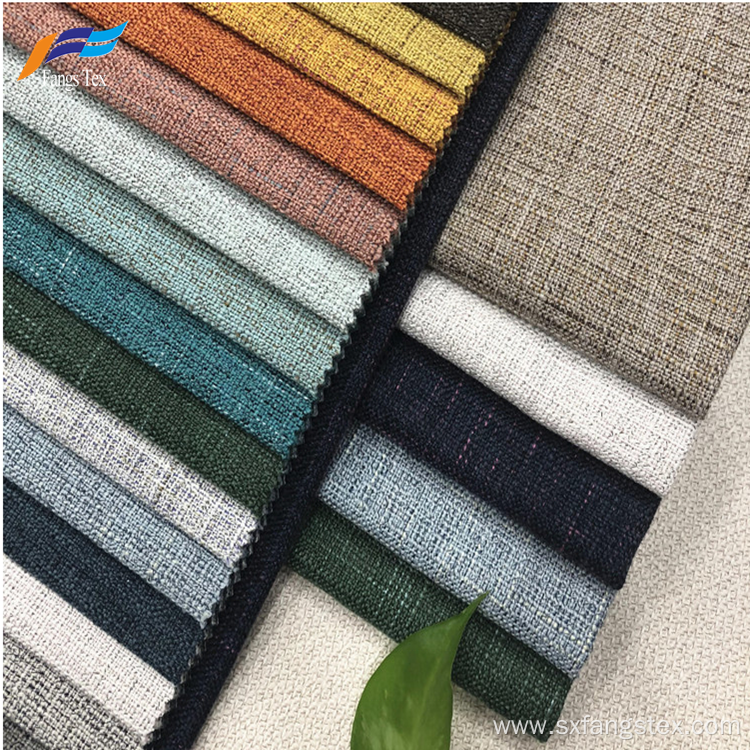 2019 New Design Eco-friendly Upholstery Linen Sofa Fabric