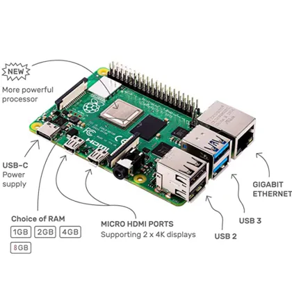 Raspberry Pi 4 2GB Electronic Modules and Kits
