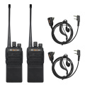 ECOME ET-99 USB Tragbarer Ohrhörer Zwei-Wege-Radio-Langstrecken-Walkie-Talkie-Set