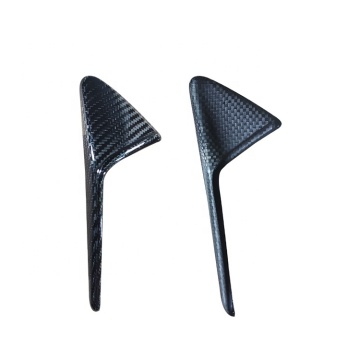 Model Y Dry Carbon Fiber Side Air Camera Vent Fender Cover Trim 2020-2021