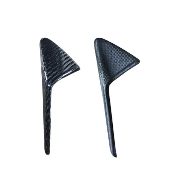 Model Y Dry Carbon Fiber Side Air Camera Vent Fender Cover Trim 2020-2021