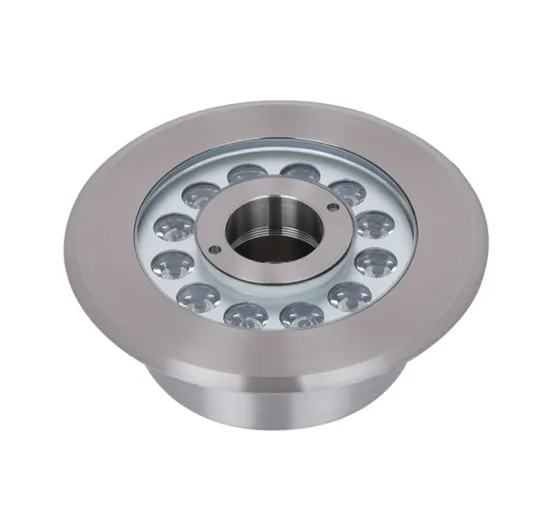 LED fountain light with large projection angle