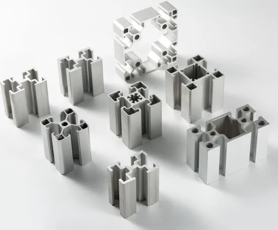 Aluminum extrusion assembly line profile