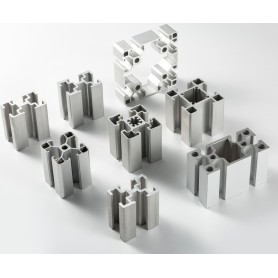 Aluminum extrusion assembly line profile