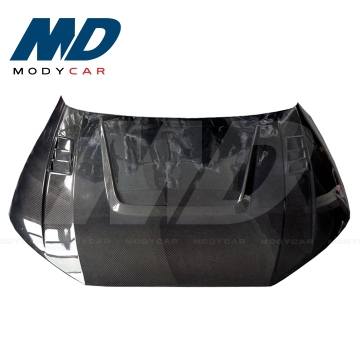 Cappuccio in fibra di carbonio in stile ABT per Audi A7 S7 RS7 2019-2020