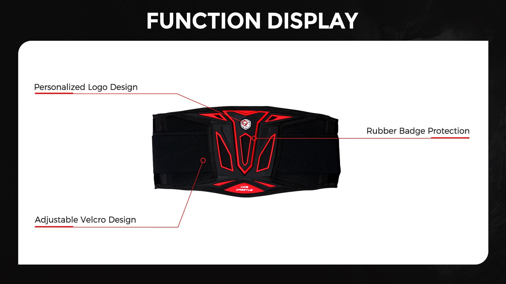 Offroad waist guard