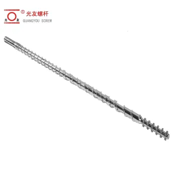 Na -customize na OEM bimetallic screw at silindro para sa mga tubo ng PVC