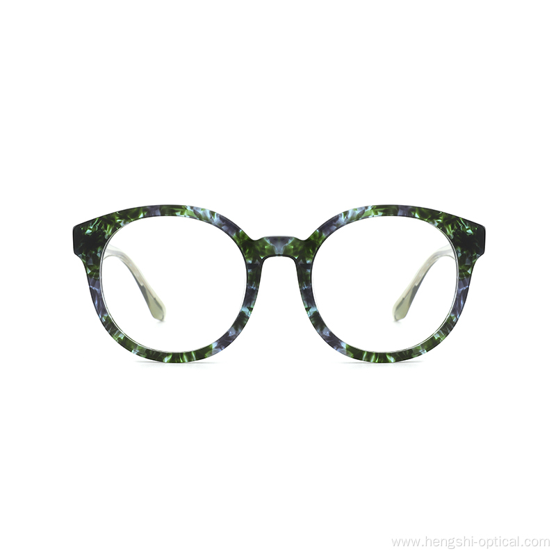 New Arrival Premium Standard Acetate Frame Anti Blue Light Blocking Eyeglasses