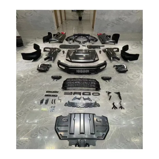 Ford Ranger 2012-2021 to 2021 F150 Raptor Style Body Kit - Front & Rear Bumper with Grille Lamps
