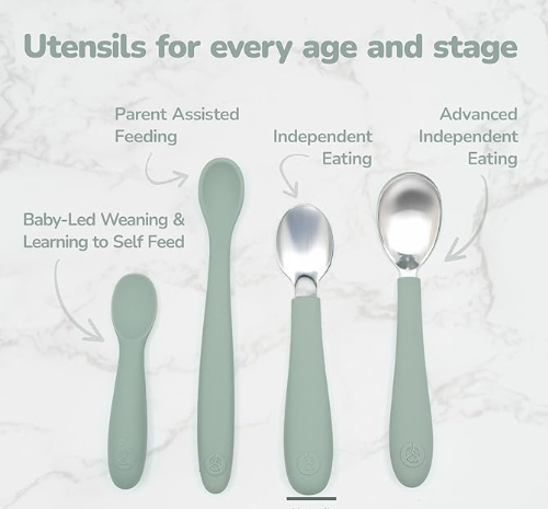 Silicone knife and fork
