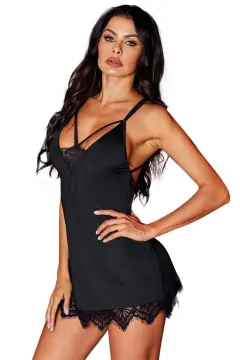 Sexy Y-straps micro fabric women sleepwear lingerie