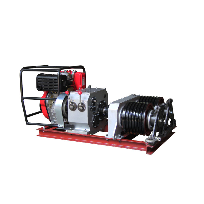 5トンダブルドラム電動グラインダー（ベルトドライブ）