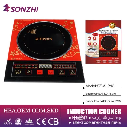 ALP-12 OEM ODM SKD Infrared Commercial Induction Cooker