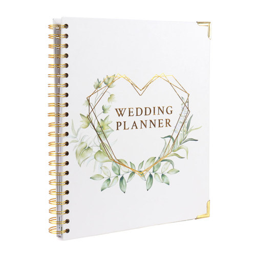 China Best A4 Spiral Wedding Planning Book For Bride Factory