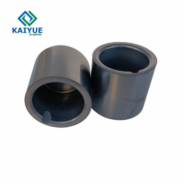 Large Graphite Crucible Cup with Pour Spout for Metal Melting