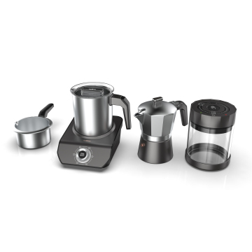 Max Capacity 250ML Coffee Machine: A Comprehensive Guide to Electric Cappuccino Milk Frother and Moka Pot for Warm and Cold Foam