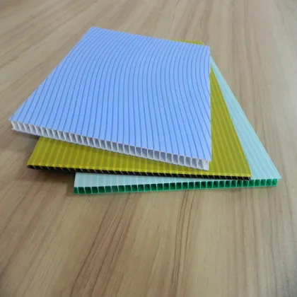Wholesale white 8mm thickness plastic corrugated board plastic board aluminum hollow profile