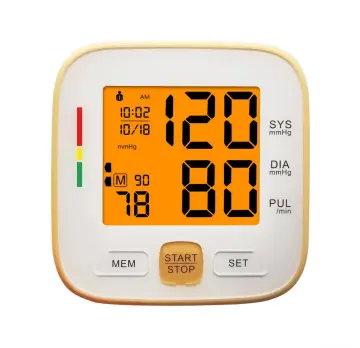 Blood pressure machine heart symbol