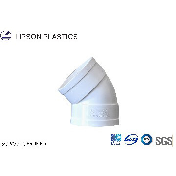 Drenaż PVC montażu/45 St. łokciowego