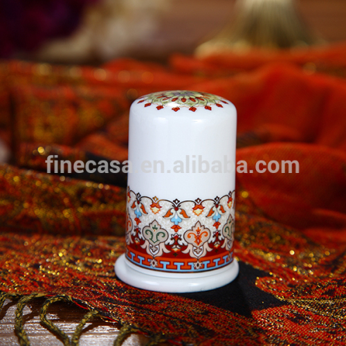 Luxury Fine Hyper White Porcelain Antique Toothpick Bottle of Persian Market