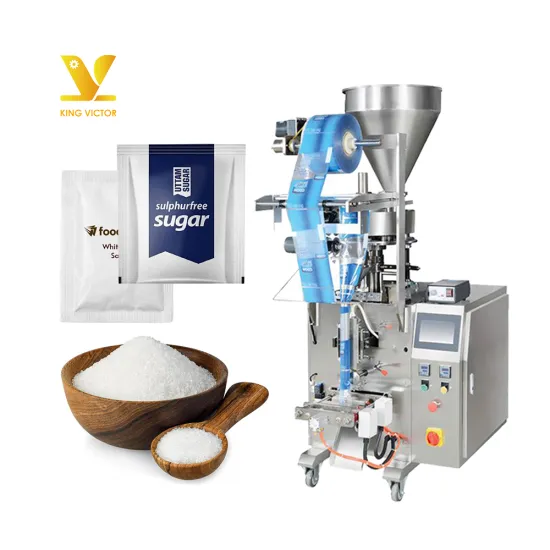 High Speed Automatic Vertical Sugar Sachet Filling and Packaging Machine