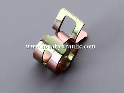 Tube metal steel rubber hose clamp