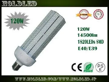 AC100-300V LED corn light E40 120w