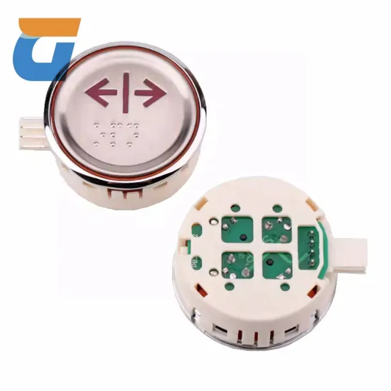 LG Sigma AK-29B Round Button: Elevator Accessories, Braille Button Switch for Doors and Circuits