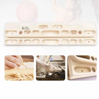 ZT Rock Climbing Fingerboard Climbing Training Board Climbing Grip Board Hangboards for Climbing