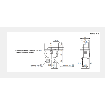 Sddje series power switch