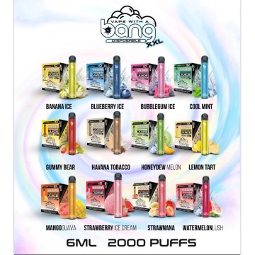 2000 Puffs Vape Pen Disposable Pod Bang XXL
